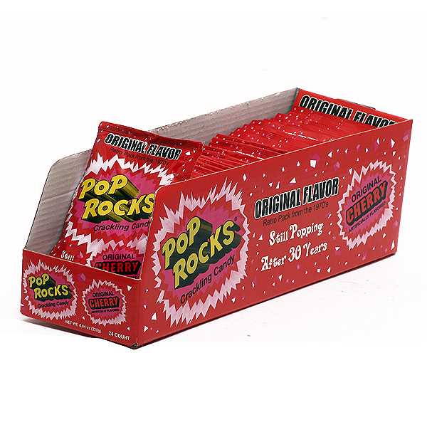 pop rocks pop rocks chocolate candy packs 24ct box